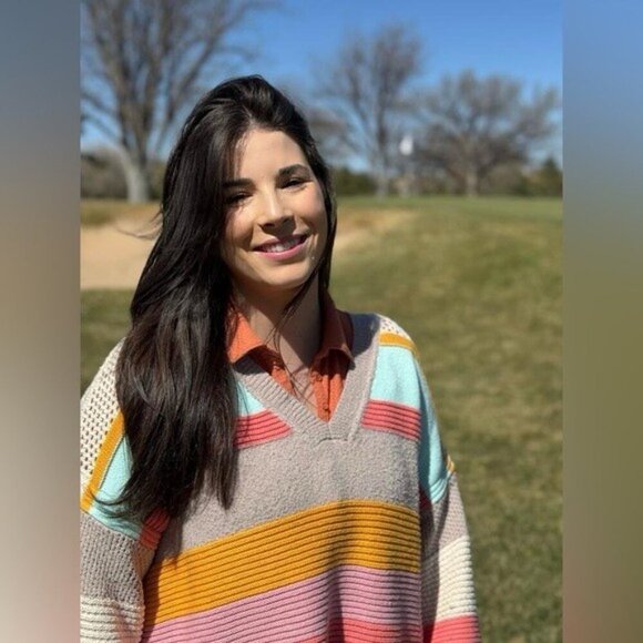 NWT Size S - Anthropologie Beach Daze Cotton Oversized Sweater (NWT US$ 138) - Picture 3 of 16